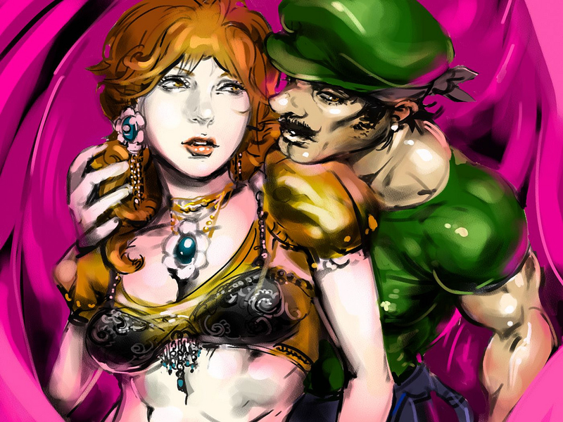 Illustration for article titled The Sexy and Sadistic Nintendo Art of NekoshowguN